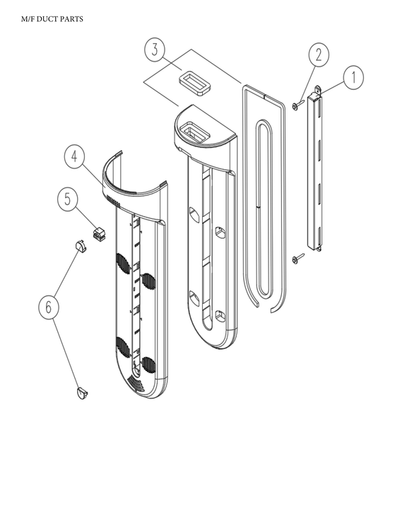 M/f duct parts