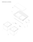 Crisper shelf & accessories
