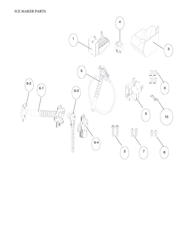 Ice maker parts