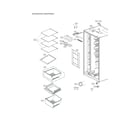 LG LSXS26326S/09 refrigerator compartment diagram