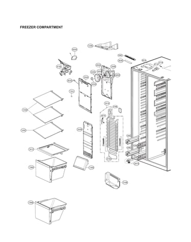 Freezer compartment
