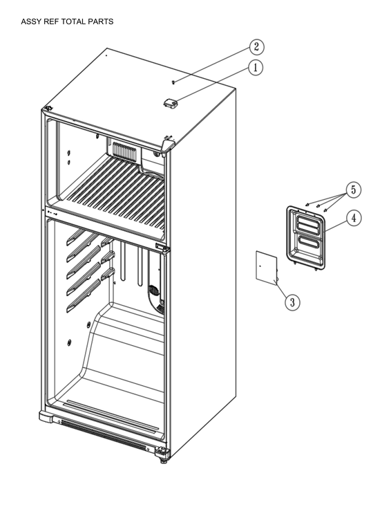 Assy ref total parts