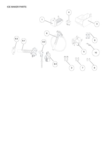 Ice maker parts