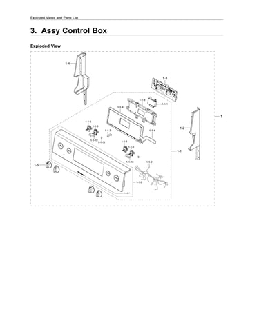 Control box assy