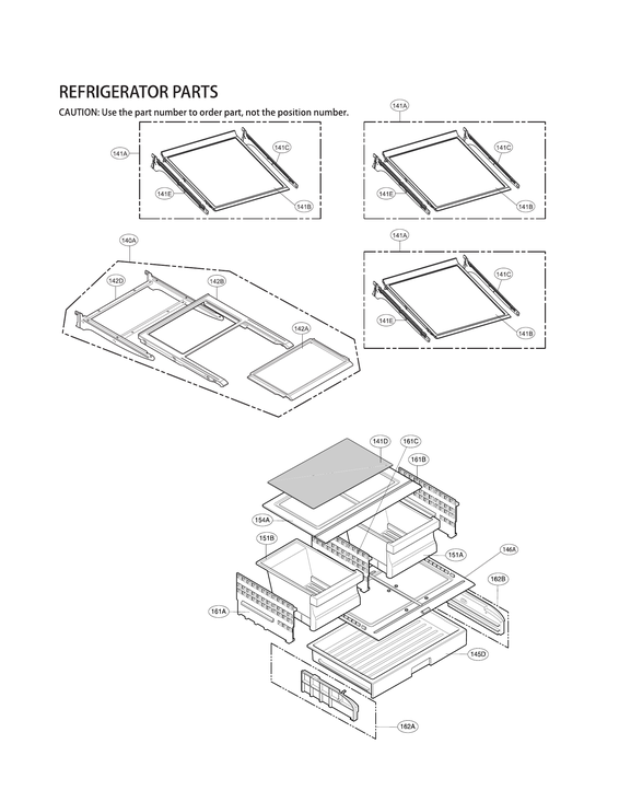Refrigerator parts