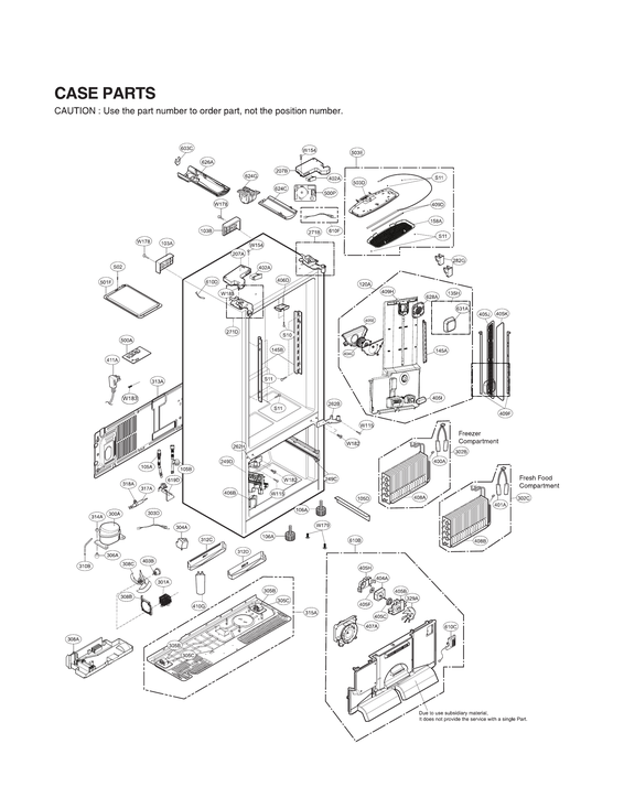 Case parts