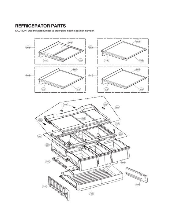 Refrigerator parts