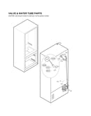 Valve & water tube parts