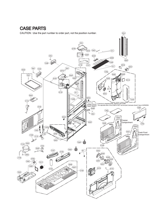 Case parts