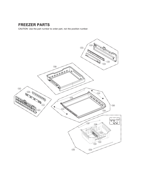Freezer parts