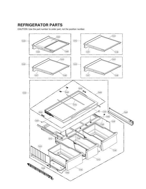 Refrigerator parts