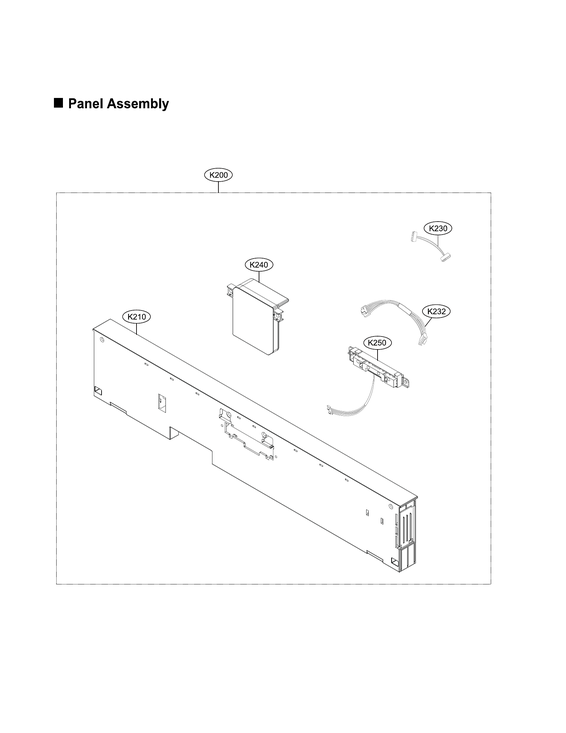 Panel assy