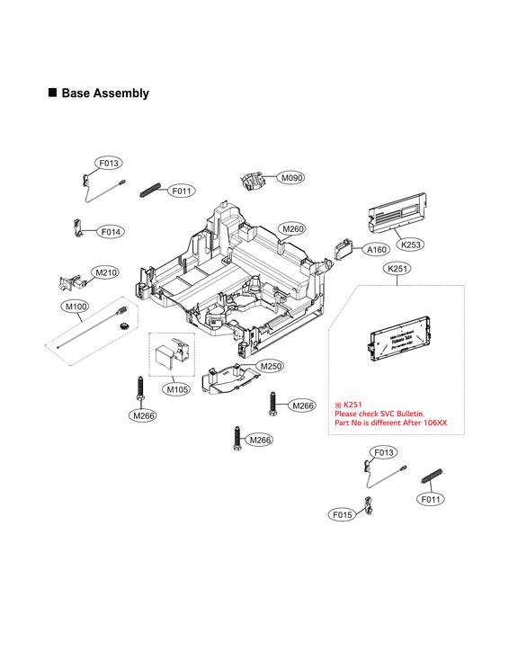 Base assy