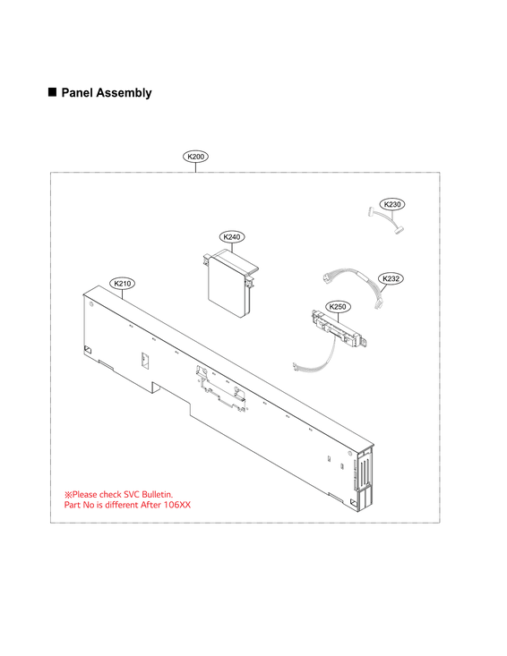 Panel assy