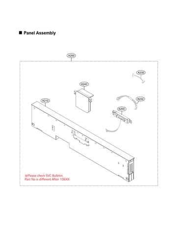 Panel assy