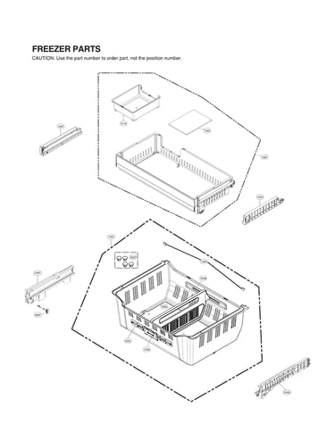 Freezer parts