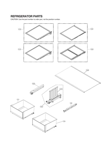 Refrigerator parts
