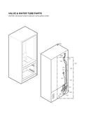 Valve & water tube parts