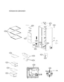 Refrigerator compartment parts