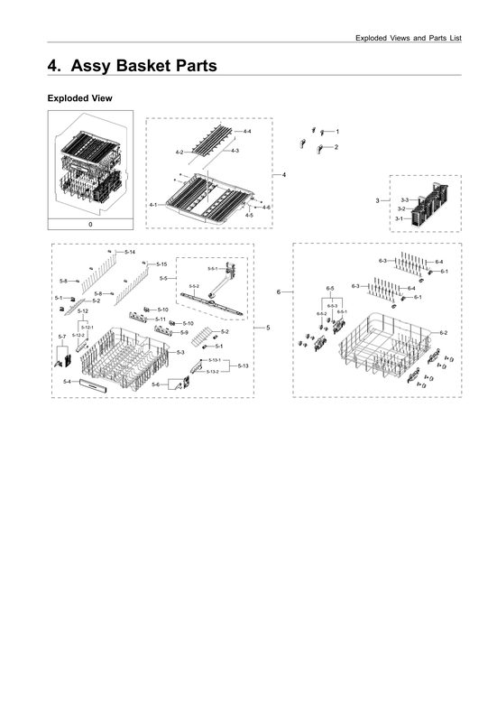 BASKET PARTS ASSY