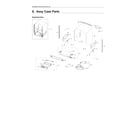 Samsung DW80R7060US/AA-00 case parts assy diagram