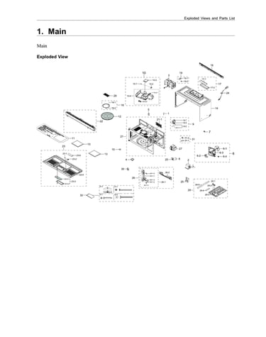 Main unit assy