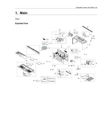 Main unit assy