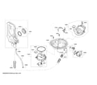 Bosch SHEM63W55N/13 water inlet/sump/water switch diagram