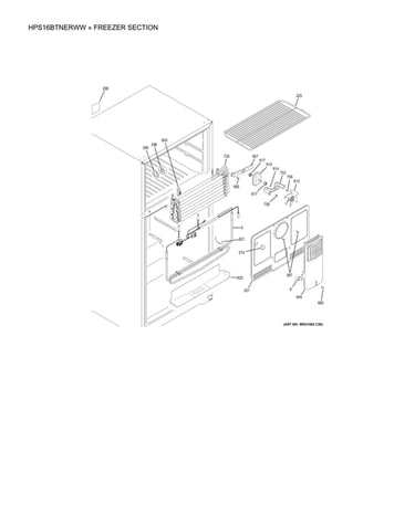 Freezer section