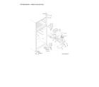 Hotpoint HPS16BTNERWW fresh food section diagram