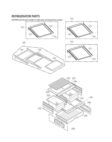 Refrigerator parts