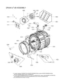 Drum & tub assy