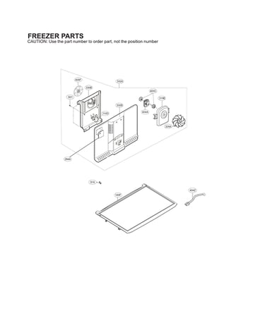 Freezer parts