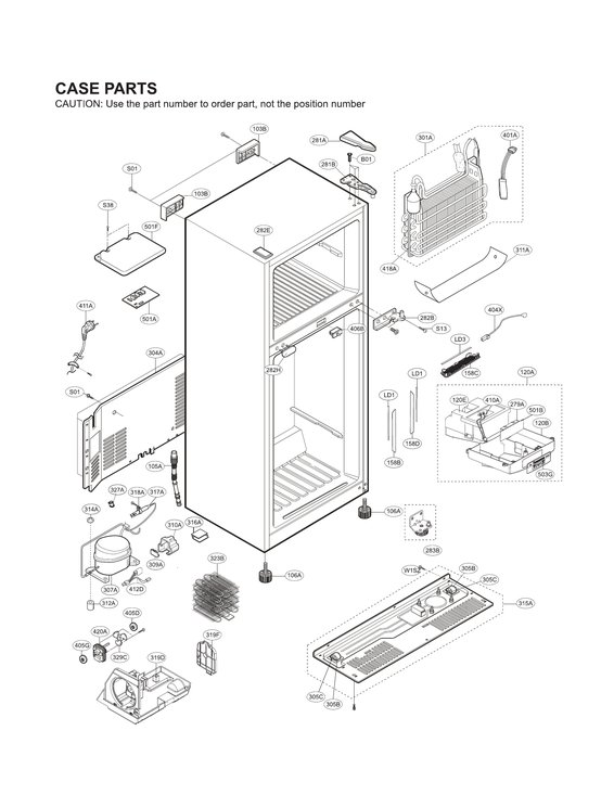 Case parts