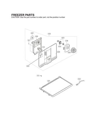 Freezer parts