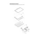 LG LTCS24223W/03 refrigerator parts diagram