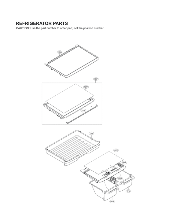 Refrigerator parts