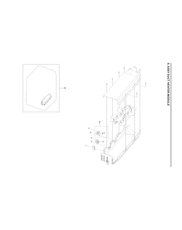 Heater duct module assy