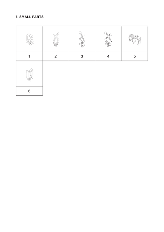 SMALL PARTS