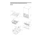 Samsung RF27T5201SR/AA-53 freezer parts diagram