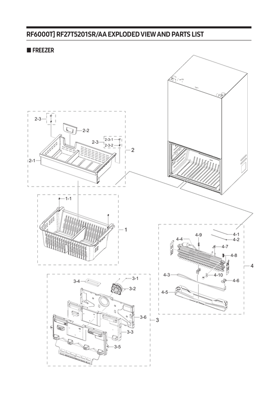Freezer parts