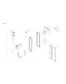 Freezer door parts