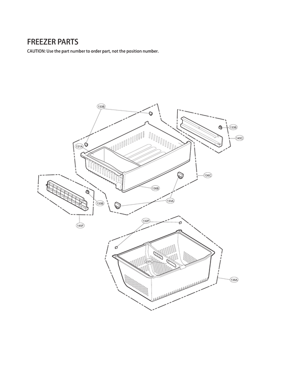 Freezer parts