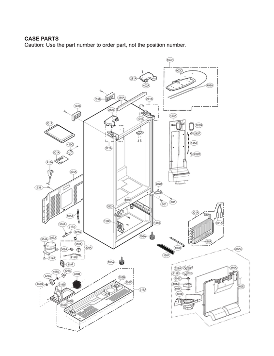 Case parts