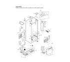 LG LFCS22520S/05 case parts diagram