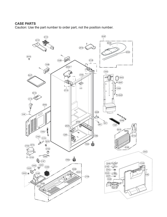 CASE PARTS