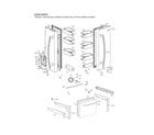LG LFDS22520S/04 door parts diagram