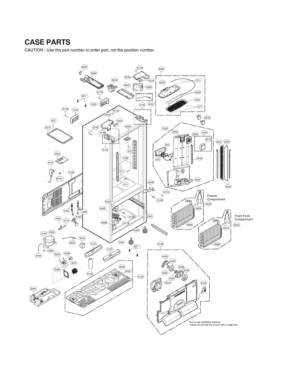 Case parts