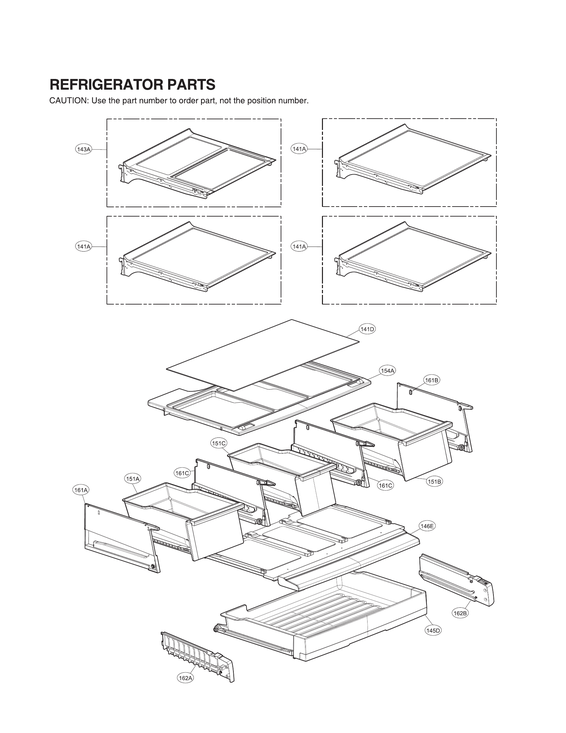 Refrigerator parts