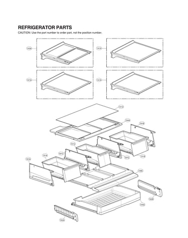 Refrigerator parts